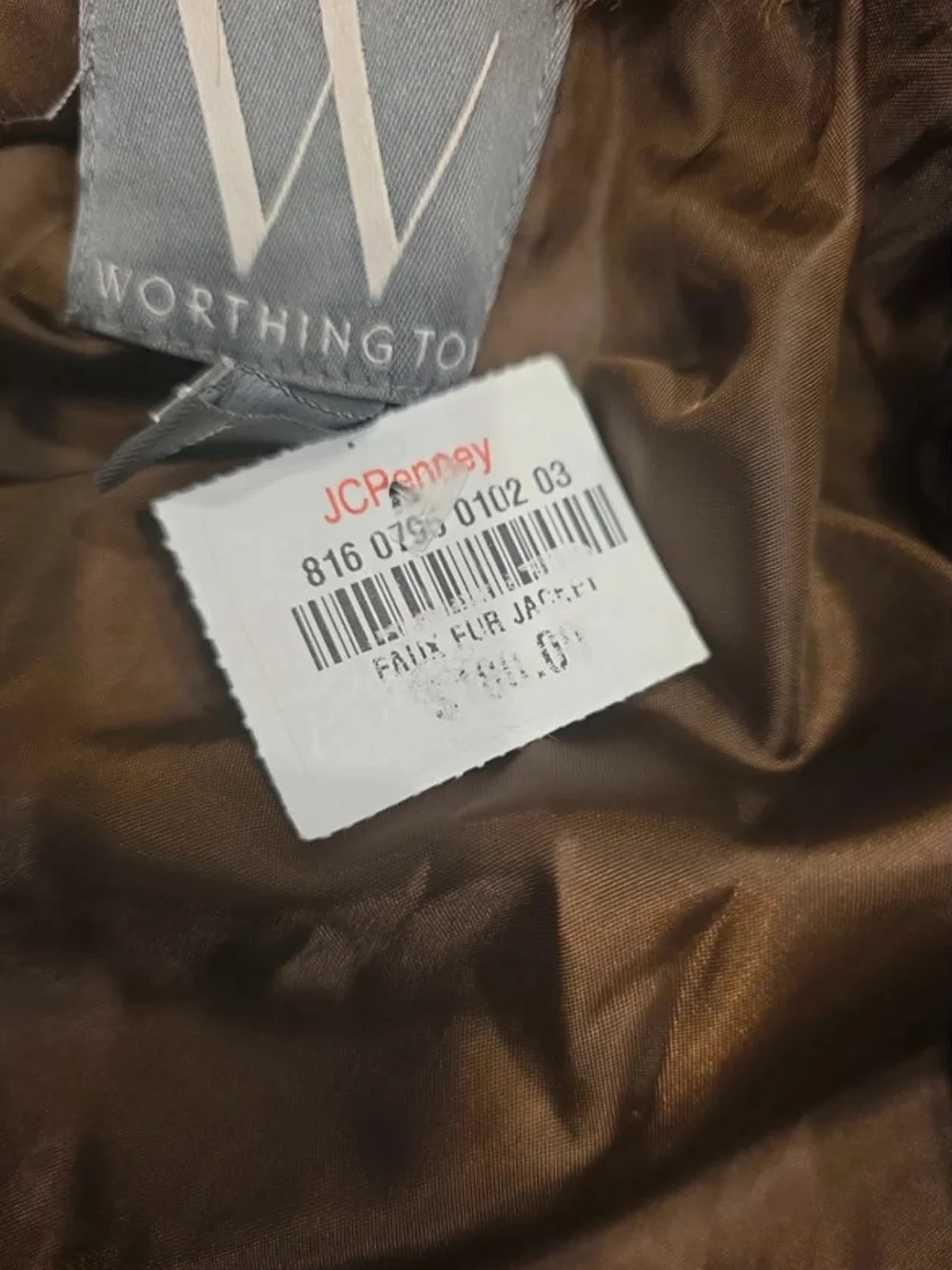 Worthington Amber Faux Fur Teddy Jacket